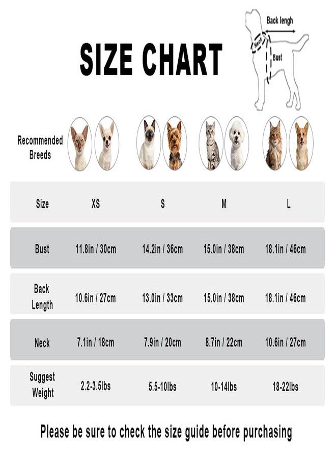 Miayon Cat Sleeveless Sweater Knitted Clothes for Cat Small Dogs Winter (Gray, Large) - Image 2